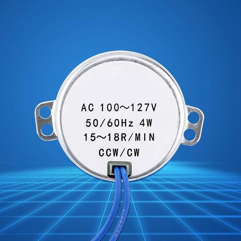 101 متزامن م، Yctze ts-101 متزامن م 1 قطعة تيار متردد 100-127 فولت 4 وات محرك متزامن 50/60 هرتز CCW CW محرك مُجهز (15-18 دورة في الدقيقة) in Kuwait
