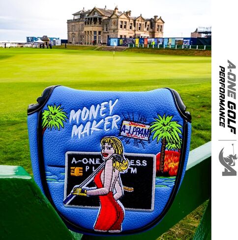 Mallet Putter Headcover, California Girl Golf Headcover, Premium Headcover for Mallet Putters - Stand out with Protective Putter Covers, Premium Golf Putter Headcover, Fleeced Lined Putter Head Covers in Kuwait