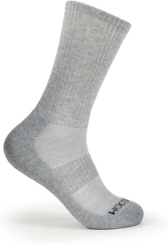 Fruit of the Loom Athletic Crew Socks for Men, 8 Pair Multi Pack - Cushioned, Breathable, Arch Support, Size 6-12 in Saudi Arabia