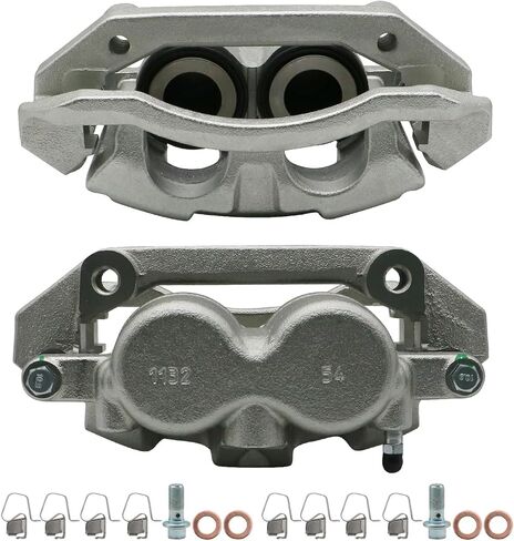 Front Brake Calipers for 2007-2009 Chrysler Aspen, for Dodge 2009-2010 Dakota/ 2007-2009 Durango/ 2009-2010 Ram 1500, Ram 2011-2018 1500/2011 Dakota, Driver and Passenger Side, 18B5054 18B5055 in Saudi Arabia
