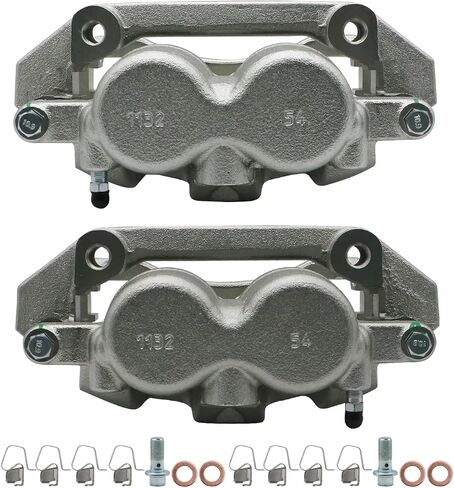 Front Brake Calipers for 2007-2009 Chrysler Aspen, for Dodge 2009-2010 Dakota/ 2007-2009 Durango/ 2009-2010 Ram 1500, Ram 2011-2018 1500/2011 Dakota, Driver and Passenger Side, 18B5054 18B5055 in Saudi Arabia