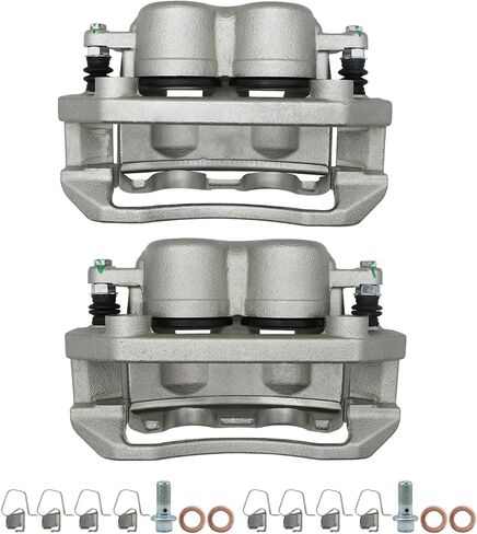 Front Brake Calipers for 2007-2009 Chrysler Aspen, for Dodge 2009-2010 Dakota/ 2007-2009 Durango/ 2009-2010 Ram 1500, Ram 2011-2018 1500/2011 Dakota, Driver and Passenger Side, 18B5054 18B5055 in Saudi Arabia