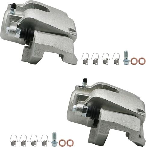 Front Brake Calipers for 2007-2009 Chrysler Aspen, for Dodge 2009-2010 Dakota/ 2007-2009 Durango/ 2009-2010 Ram 1500, Ram 2011-2018 1500/2011 Dakota, Driver and Passenger Side, 18B5054 18B5055 in Saudi Arabia