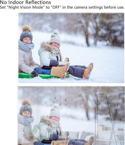 حامل نافذة متوافق مع Blink Outdoor (الجيل الثالث)، كاميرا Blink الداخلية، 2 حزمة كاميرا مثبتة على الحائط للنوافذ/الأبواب الزجاجية الفردية، حامل كاميرا الأمان، أسود in Kuwait