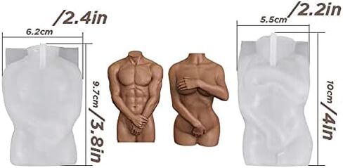 3D Hugging Abstract Human Body Scented Candle Silicone Mold DIY Embracing Couples Mother and Child Fondant Cake Handmade Soap Plaster Epoxy Resin Mould for Anniversary Valentine's Day Gift in Kuwait