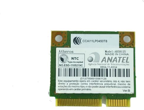 AR5B125 HP 670036-001 بطاقة WiFi WLAN نصف صغيرة PCI-E in Saudi Arabia