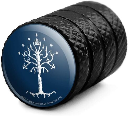 The Lord of The Rings Tree of Gondor Motorcycle Bicycle Bike Tire Rim Wheel Aluminum Valve Stem Caps in Saudi Arabia