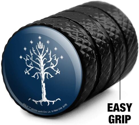 The Lord of The Rings Tree of Gondor Motorcycle Bicycle Bike Tire Rim Wheel Aluminum Valve Stem Caps in Saudi Arabia