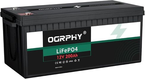 20Ah LiFePO4 Battery, Portable 12V 20Ah Lithium Battery with Grade A Cell and BMS Protection, Perfect for Outdoor Camping, Fishing, Fish Finder, Boat, Kids Rid on Toy, Scooter in Saudi Arabia
