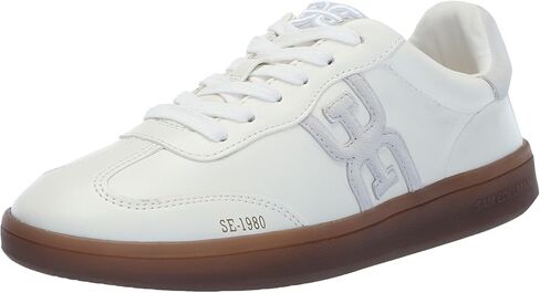 حذاء Tenny الرياضي النسائي من Sam Edelman، أبيض بصري، 6 in Saudi Arabia
