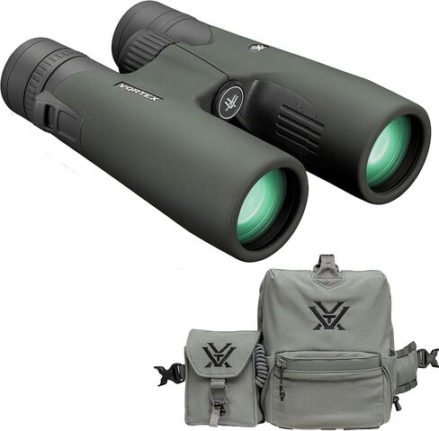 Vortex Razor UHD 10x42 Binoculars & GlassPak Pro Harness | UHD Optics, XR Plus Lens Coatings, Locking Diopter, Magnesium Chassis, Tripod Adaptable - Unlimited, Unconditional Warranty in Saudi Arabia