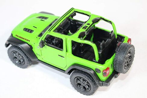 KiNSMART 2018 Jeep Wrangler Rubicon 5Inch 1:34 Scale Open Top Green w/ Pullback Action in Saudi Arabia