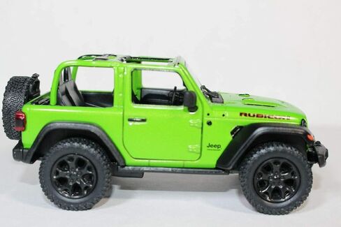 KiNSMART 2018 Jeep Wrangler Rubicon 5Inch 1:34 Scale Open Top Green w/ Pullback Action in Saudi Arabia
