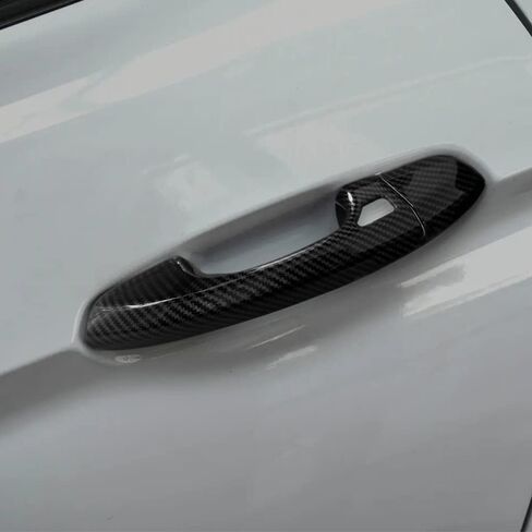 DEYTOP Door Handle Cover Compatible with Ford Mustang 2004-2014 Accessories Exterior Door Handle Cover for 2012 2013 2014 Mustang Accessories Door Handle Protector Trim （2004-2014） in Saudi Arabia