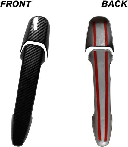 غطاء مقبض الباب متوافق مع ملحقات Ford Mustang 2015-2022 غطاء مقبض الباب الخارجي لـ 2015 2016 2017 2018 2019-2022 Mustang Accessories واقي مقبض الباب (2015-2022) in Kuwait