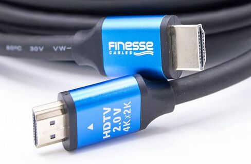 20M / 60FT HDMI Cable v2.0 4K Full UHD 4K Games Consoles | Satellite UHD TV Laptop PC Monitor CCTV in Saudi Arabia
