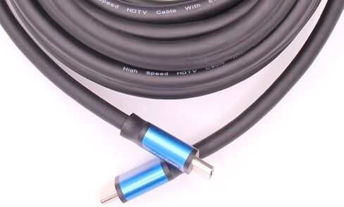 20M / 60FT HDMI Cable v2.0 4K Full UHD 4K Games Consoles | Satellite UHD TV Laptop PC Monitor CCTV in Saudi Arabia