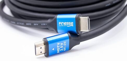 20M / 60FT HDMI Cable v2.0 4K Full UHD 4K Games Consoles | Satellite UHD TV Laptop PC Monitor CCTV in Saudi Arabia