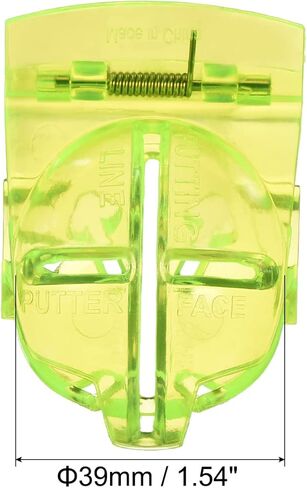 PATIKIL Golf Ball Liner, Clamp Style Line Marking Drawing Stencils Marker Alignment Tool with Pens Golf Sport in Kuwait