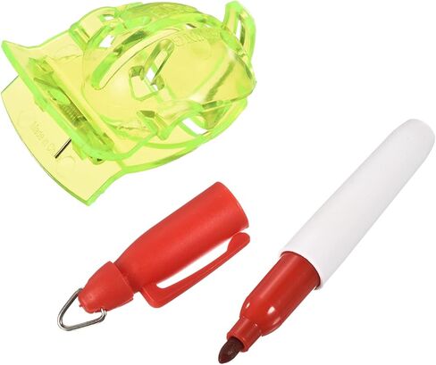 PATIKIL Golf Ball Liner, Clamp Style Line Marking Drawing Stencils Marker Alignment Tool with Pens Golf Sport in Kuwait