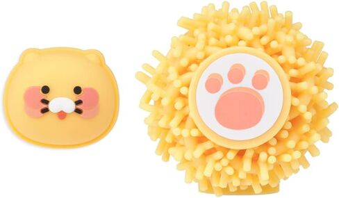 حامل تي شيرت أساسي من KAKAO FRIENDS GOLF وعلامة كروية، حامل تي شيرت من السيليكون، قلم تحديد كروي من السيليكون، علامة كروية ثلاثية الأبعاد، مع مشبك (Choonsik) in Kuwait