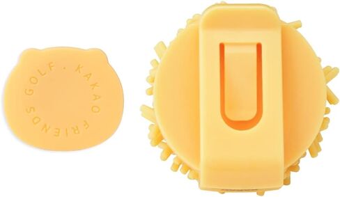 حامل تي شيرت أساسي من KAKAO FRIENDS GOLF وعلامة كروية، حامل تي شيرت من السيليكون، قلم تحديد كروي من السيليكون، علامة كروية ثلاثية الأبعاد، مع مشبك (Choonsik) in Kuwait