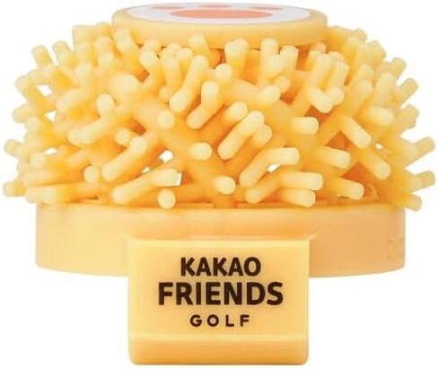 حامل تي شيرت أساسي من KAKAO FRIENDS GOLF وعلامة كروية، حامل تي شيرت من السيليكون، قلم تحديد كروي من السيليكون، علامة كروية ثلاثية الأبعاد، مع مشبك (Choonsik) in Kuwait