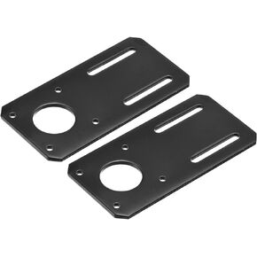 MECCANIXITY Motor Bracket Motor Mounting Holder 100x50mm Black for NEMA 17 Stepper Motor 2pcs