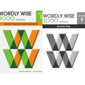 Wordly Wise 3000 Grade 9 SET -- Student and Answer Key (Systematic Academic Vocabulary Development)
