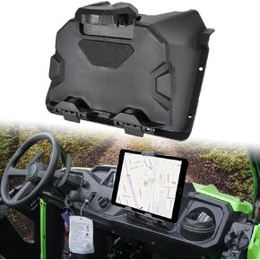 UTVSXPER Electronic Device Holder Tablet Phone GPS Holder Mounts with Extra Storage Box for Honda Pioneer 500 520 2015-2023 Accessories, 1PCS