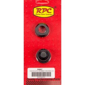 Company R4887 1-1/4" O.D. x 3/4" I.D. Steel Valve Cover with Rubber Grommet, 2 Piece