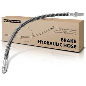 A-Premium Brake Hydraulic Hose Compatible with Land Rover and Jaguar Models - Range Rover 1987-1995, Discovery 1994-1999, XK8 1997-2006