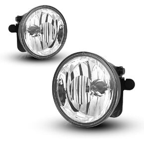 AUTOWIKI Fog Lights Fit For 2000-2006 Chevy Tahoe Z71, 2004-2006 Chevy Suburban 1500 Z71, 1997-2003 Pontiac Grand Prix, 2000-2005 Pontiac Sunfire 2PCS OEM Replacement Fog Lamps