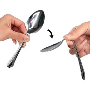 Enjoyer Bend Spoon Bending Magic Tricks Street Close Up Magic Gimmicks Magic Props Magicians Accessories