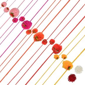 Rakhi for Brother Gota Rakhi Rakhi Set Rakhi bracelet for brother Designer Rakhi Rudraksha Rakhi Raksha Bandhan Rakhi for Bhaiya Bhabhi Rakhi multi designed rakhi gifts for brother Rakhi Gift Set.Assorted Rakhi Set Premium Rakhi Amba Handicraft