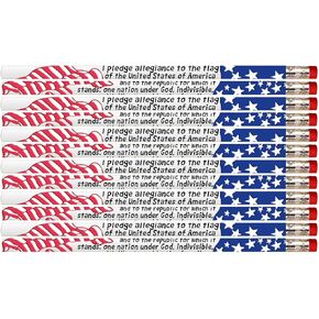 Express Pencils E2417 Pledge Of Allegiance - Patriotic Pencils (36 Pieces)