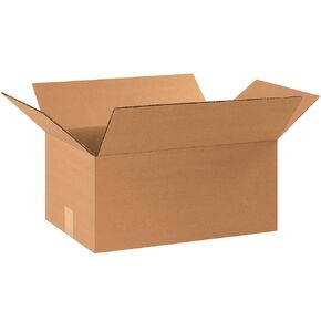 AVIDITI 17 1/4 x 11 1/4 x 8 Corrugated Cardboard Boxes, Medium 17.25"L x 11.25"W x 8"H, Pack of 25 | Shipping, Packaging, Moving, Storage Box for Home or Business, Strong Wholesale Bulk Boxes