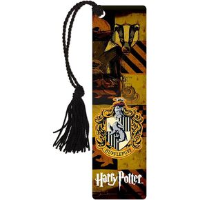 Harry Potter - Hogwarts House - Gryffindor - Glossy Bookmark with Tassel for Gifting and Collecting