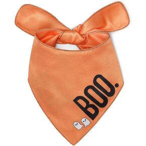 Cute Pet Pattern Brown Dog Bandanas, Comfortable Silky Cotton Triangle Bibs Scarfs for Dogs or Cats, Cute Pet Kerchief for Small Medium Large Dogs