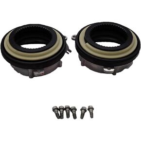 FKG 4WD Front Auto Locking Hub Axle Actuator 7L1Z3C247A fit for 04-15 Ford F150, 03-15 Ford Expedition, 03-15 Lincoln Navigator, 06-08 Mark LT Pickup, Set of 2