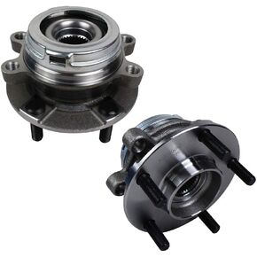 Autoround 513296 Front Wheel Hub and Bearing Assembly Compatible with Nissan Altima Maxima Pathfinder Murano Quest, Infiniti QX60 2014-19/JX35 2013, 5-Lug 2-Pack