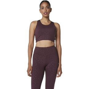 Andrew Marc Women's Cropped Racerback Yoga Tank