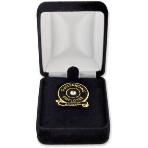 Pinmart Velour Jewelry Lapel Pin Gift Box