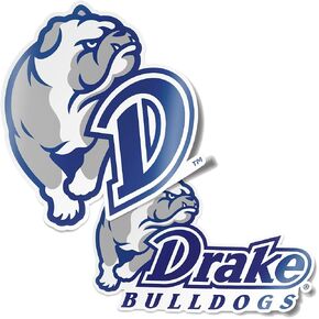 Desert Cactus Drake University Bulldogs Sticker Vinyl Decal Laptop Water Bottle Car Scrapbook (4 Inch Set V1)