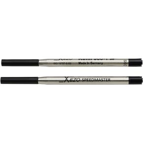 Xezo Pens Speedmaster Medium Ballpoint Refills, Pack of 2, Black Ink (Black 900-1 Ballpoint Refills)