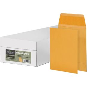 Quality Park Coin and Small Parts Envelope, Gummed Seal, for Home, Office, Garden, 24 lb Brown Kraft, 2-1/4 x 3-1/2 Inches, 500 per Box (QUA50160)