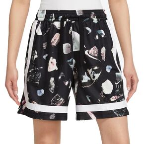 Nike Women's Fly Crossover Printed Basketball Shorts Reflective XX-Large