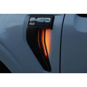 LZ Auto - LED Vent Light - Compatible with Ford F150 2021+ | Amber | LED Position Accent Light Truck Accessories