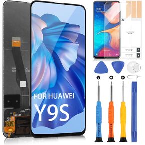 Screen Replacement for Huawei Y9s / P Smart Pro 2019 STK-L21 STK-LX3 STK-L22 6.59" LCD Display Touch Screen Digitizer Full Assembly with Repair Kits