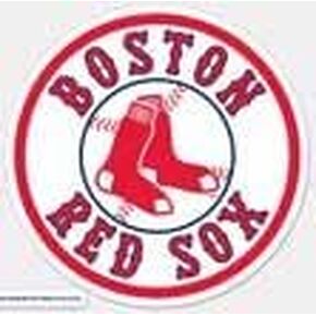WinCraft MLB Boston Red Sox 26845014 Perfect Cut Color Decal, 4" x 4", Black
